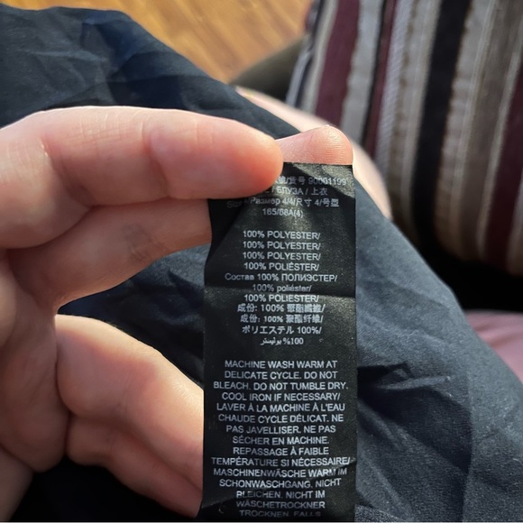 Tory Burch button up navy blouse size 4 - Picture 3 of 5